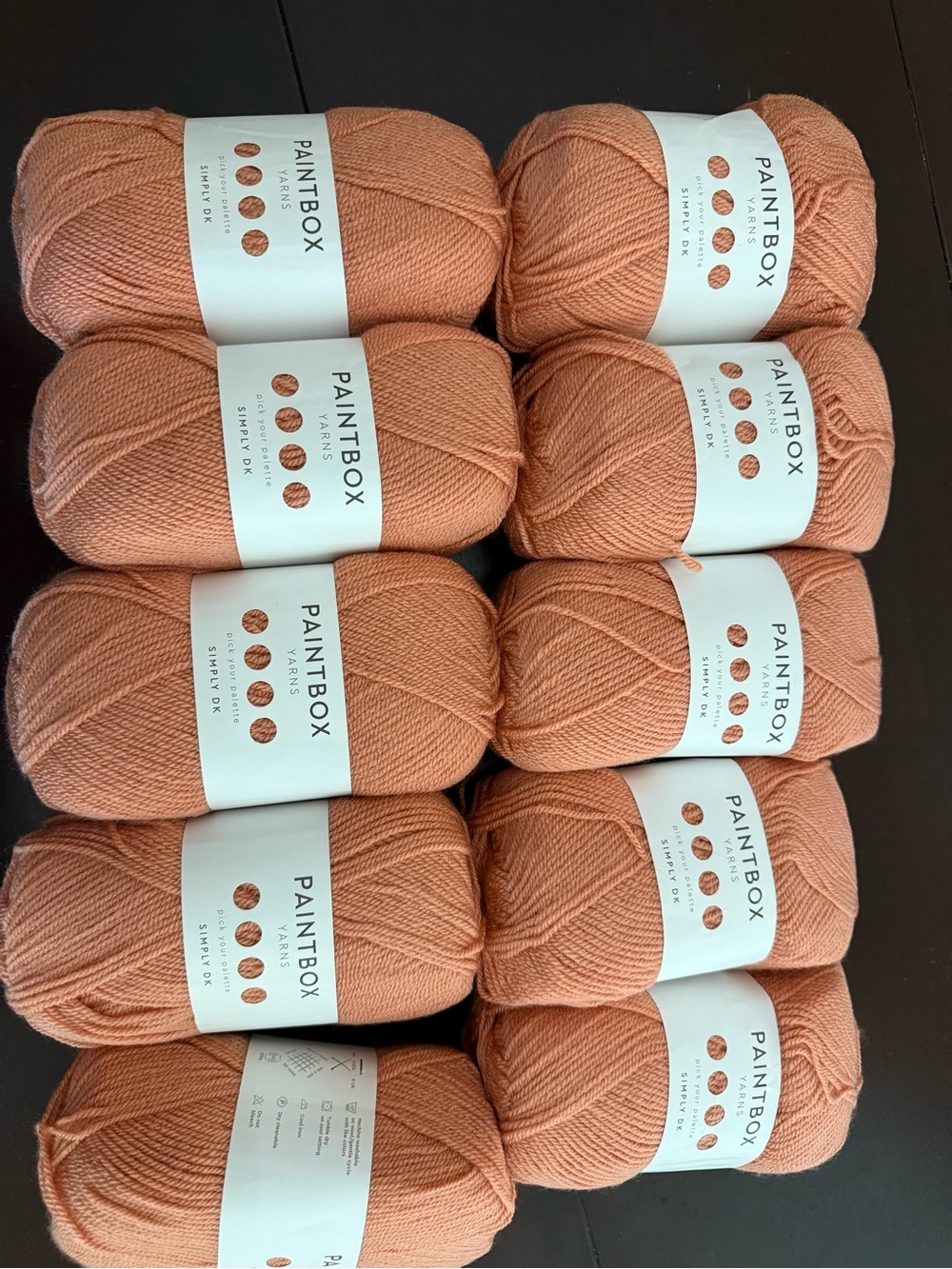 Paintbox Simply DK Yarn - Vintage Pink (10 Skeins)